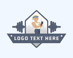 Exercise - Gym Fitness Coach logo design