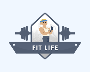 Gym Fitness Coach logo design