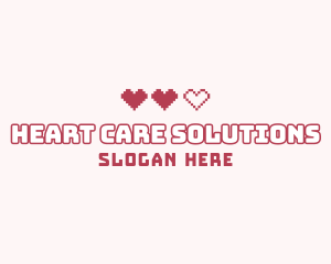 Cyber Heart Wordmark logo design