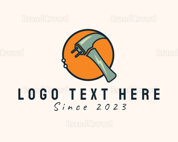 Electric Hammer Plug Logo