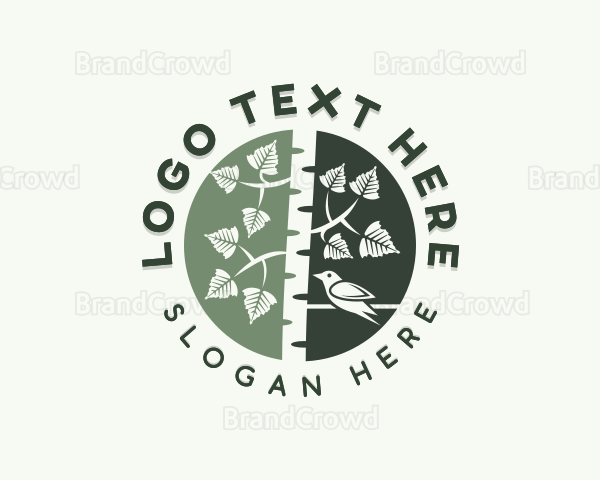 Eco Tree Plant Logo