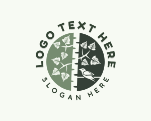 Eco Tree Plant Logo