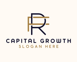 Investors - Simple Consulting Firm Letter FR logo design