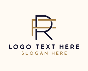 Simple Consulting Firm Letter FR Logo