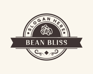 Coffee Bean Caffeine logo design