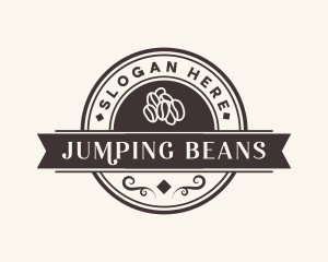 Coffee Bean Caffeine logo design