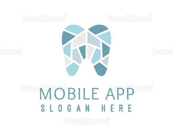 Blue Tooth Mosaic Logo