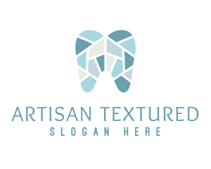 Blue Tooth Mosaic logo design