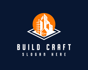 Urban City Building logo design