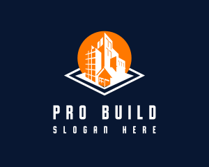 Urban City Building logo design