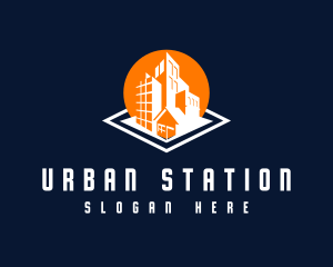 Urban City Building logo design