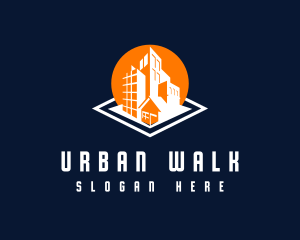 Urban City Building logo design