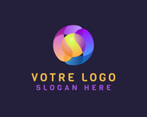 Agency - 3D Multimedia Brand logo design