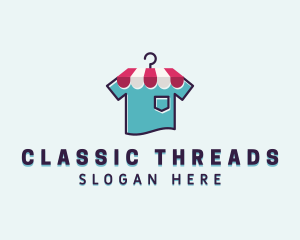 Shirt Clothing Apparel Shop logo design