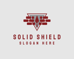 Wall - Brick Trowel Masonry logo design