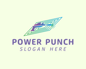 Power Washer Spray logo design