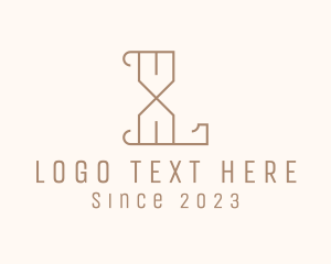 Typography - Hour Glass Company logo design