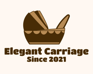 Baby Carriage Basket logo design