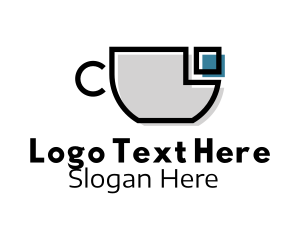 Cubism Coffee CUp Logo