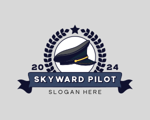 Pilot Uniform Cap logo design