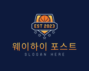 Basketball Varsity League logo design