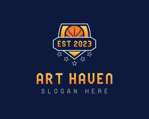 Basketball Varsity League logo design