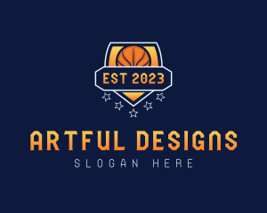 Basketball Varsity League logo design