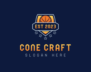 Basketball Varsity League logo design