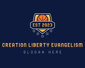 Basketball Varsity League logo design