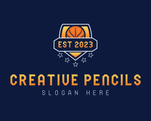 Basketball Varsity League logo design