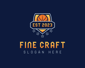 Basketball Varsity League logo design