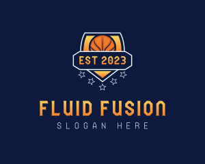 Basketball Varsity League logo design