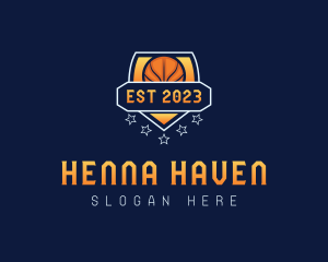 Basketball Varsity League logo design