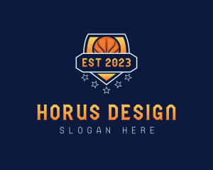 Basketball Varsity League logo design