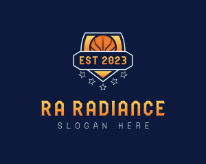 Basketball Varsity League logo design