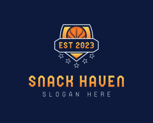 Basketball Varsity League logo design