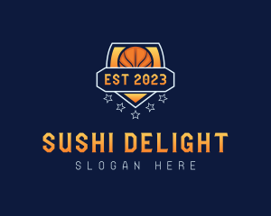 Basketball Varsity League logo design