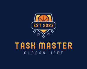 Basketball Varsity League logo design