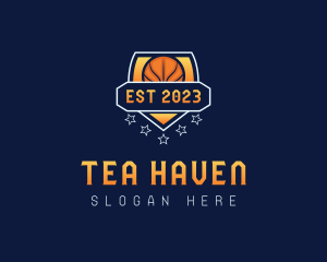 Basketball Varsity League logo design