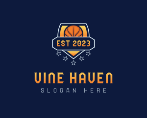 Basketball Varsity League logo design