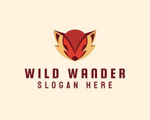 Wild Electric Fox logo design