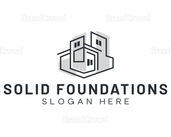 Builder House Construction Logo