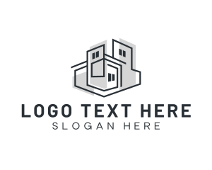 Residential - Builder House Construction logo design