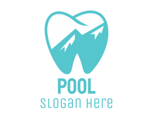 Clinic - Dental Mountain Tooth logo design