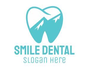 Dental - Dental Mountain Tooth logo design