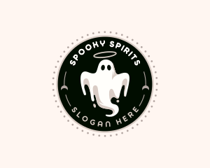 Halloween - Spooky Halloween Ghost logo design