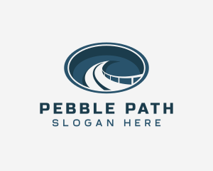 Expressway Road Path logo design