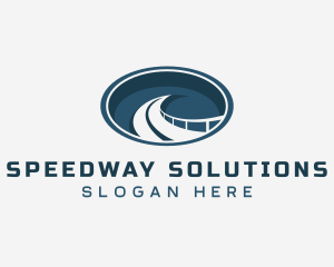 Road - Expressway Road Path logo design