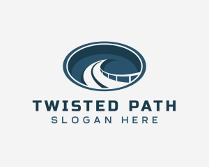 Expressway Road Path logo design