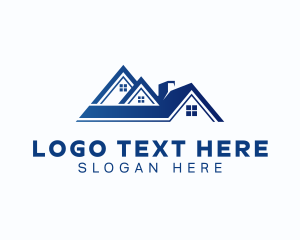 Subdivision - House Realty Roof logo design